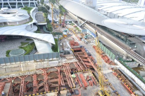 DOWNTOWN LINE EXPO AND TAMPINES
INTERCHANGES CONSTRUCTION UPDATE 